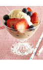 The Star Spangled Bailey's is a cool treat on a hot summer day. Made from Bailey's Irish cream, vanilla ice cream, blueberries and strawberries, and served in a parfait glass or a small bowl.