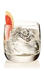 The Summer on the Rocks is a clear drink made from Beefeater gin and grapefruit, and served over ice in a rocks glass.