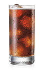 The Superior Diet is a brown drink made from Bacardi Superior rum and diet cola, and served over ice in a highball glass.