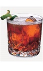 The Sweet Ginger drink recipe is made from Burnett's sweet tea vodka and ginger ale, and served over ice in a rocks glass.