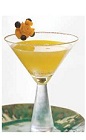 The Tai Tini is a refreshing mix of the classic Mai Tai and Martini, combined to perfection in this cocktail. An orange colored cocktail made from Orangecello, rum, simple syrup, orange juice and mango juice, and served in a chilled cocktail glass.