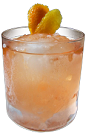 The 81 Old Fashioned is a sweet and exciting drink made from Wild Turkey 81 bourbon, brown sugar, simple syrup, bitters and orange bitters, and served over ice in a rocks glass.