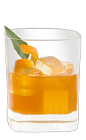 The Old Fashioned 101 is a classic American cocktail made from Wild Turkey bourbon, apple cider, sage, saffron, brown sugar and orange, and served over ice in a rocks glass.