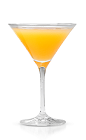 The Pick Up is a refreshing orange colored cocktail that may help you pick someone up after all... Made from New Amsterdam vodka, elderflower liqueur, orange juice and bitters, and served in a chilled cocktail glass.
