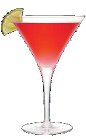 The Three Olives Cherry Cosmo is an exciting English variation of the classic Cosmopolitan drink recipe. Made from Three Olives cherry vodka, triple sec, cranberry juice and lime juice, and served in a chilled cocktail glass.