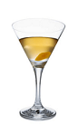 Tyrni is the Finnish word for buckthorn, a fitting name for this cocktail recipe. The Tyrni Martini is made from Lapponia Buckthorn liqueur, dry vermouth and lime juice, and served in a chilled cocktail glass garnished with orange peel.
