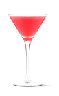 The Ultimate Lemonade cocktail recipe is made from UV Lemonade vodka, lemonade and cranberry juice, and served in a chilled cocktail glass.