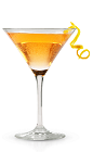 The Vesper Martini is a classic cocktail perfect for any party. This version is made from New Amsterdam gin, New Amsterdam vodka, sweet vermouth and bitters, and served in a chilled cocktail glass.