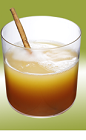 The Xante Hot Apple is a warm and soothing winter drink recipe made from Xante cognac, apple juice and cinnamon, and served in a rocks glass.
