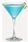 The Blue Lagoon Martini harkens back to a young Brooke Shields and coconuts... A blue colored cocktail recipe made from Burnett's blueberry vodka, blue curacao and melon liqueur, and served in a chilled cocktail glass.
