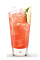 The Breeze Redesigned is a remake of the classic Breeze line of mixed drinks. An orange colored drink made from Finlandia mango vodka, cranberry juice and pink grapefruit juice, and served over ice in a highball glass.