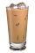 The Cafe con Leche Iced drink is made from Kahlua coffee liqueur, espresso, half-and-half and condensed milk.