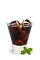 The Chocolate Mint Martini is a chocolate variation of the classic Black Russian cocktail. A brown drink made from chocolate mint liqueur and vodka, and served over ice in a rocks glass.