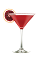 The Cranberry Kiss is a sexy red cocktail made from Smirnoff cranberry vodka, simple syrup and cranberry juice, and served in a chilled cocktail glass.