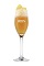 The Crusta is an elegant orange wedding drink made from cognac, maraschino cherry liqueur, lemon juice, simple syrup and bitters, and served in a chilled champagne flute.
