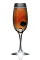 The Danzka Royal cocktail recipe is made from Danzka Currant vodka, blackberry liqueur and chilled champagne, and served in a chilled champagne flute.