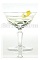 The Dry Martini is one of the most famous classic cocktails made. A clear cocktail made from gin or vodka, dry vermouth and bitters, and served in a chilled cocktail glass.