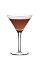 The Express is a brown cocktail made from coffee liqueur and anisette, and served in a chilled cocktail glass.