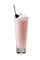 The Framboise Milkshake is made from Chambord flavored vodka, Chambord raspberry liqueur, vanilla ice cream, half & half, simple syrup and raspberries, and served in a collins or highball glass.