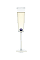 The Grape Champagne is a clear drink perfect for New Year's Eve, made from Smirnoff grape vodka, chilled champagne and served in a chilled champagne flute.