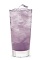 The Grape Vanilla Pop is a purple drink made from Pucker grape schnapps, vanilla liqueur and lemon-lime soda, and served over ice in a highball glass.