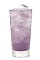 The Grape Vanilla Pop is a purple drink made from Pucker grape schnapps, vanilla liqueur and lemon-lime soda, and served over ice in a highball glass.