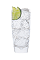 The Green Apple and Soda is a clear colored drink made form Smirnoff Green Apple vodka, club soda and lime, and served over ice in a highball glass.