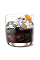 The Kahlua on the Rocks is a classic drink made from Kahlua coffee liqueur and orange, and served over ice in an old-fashioned glass.