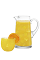 The Keyed Up Punch recipe is an orange colored punch made from Cruzan Key Lime rum, lemon juice, orange juice and coconut water, and served from a large pitcher. Recipe serves about 8.