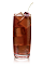 The Kokonut Coke drink is made from Stoli Chocolat Kokonut vodka and Coke, and served over ice in a highball glass.