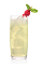 The Lemonade Raz drink is made from Stoli Razberi raspberry vodka and fresh lemonade, and served over ice in a highball glass.