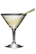 The Lemongrass Martini cocktail recipe is made from Danzka Grapefruit vodka, Cointreau orange liqueur, lemongrass, lime and simple syrup, and served in a chilled cocktail glass.