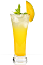 The Mango Mamma is a fruity orange colored drink recipe made from 901 Silver tequila, agave nectar, lime juice and mango juice, and served over ice in a highball glass garnished with mint and a mango slice.