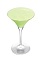 The Mellow Melon cocktail is made from a smooth blend of Midori melon liqueur, Mozart White chocolate liqueur, yogurt, cream and melon, and served in a chilled cocktail glass.