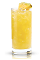 The New Amsterdam Coco Breeze is a yellow colored tropical drink made from New Amsterdam coconut vodka and pineapple juice, and served over ice in a highball glass.