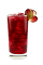 The Peachy Fruit Cocktail is a red colored drink made from Smirnoff peach vodka, cherry liqueur, red grape juice, apple juice and lemon juice, and served over ice in a highball glass.