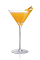 The Salted Karamel Screw cocktail is made from Stoli Salted Karamel vodka, orange juice, lemon juice and simple syrup, and served in a chilled cocktail glass.