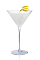 The Salted Lemon Drop cocktail is made from Stoli Salted Karamel vodka, lemon juice and triple sec, and served in a chilled cocktail glass.