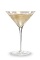 The Sparkling Appletini is made from Pucker sour apple schnapps, vodka, grenadine and lemon-lime soda, and served in a chilled cocktail glass.