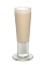 The Spiked Milkshake is a brown-colored shot made from Smirnoff Root Beer Float vodka, light rum, half and half and maple syrup, and served in a chilled shot glass.