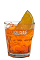 The Spritz drink recipe is an easy to make orange colored cocktail perfect for the light drinkers. Made from Volare Sprizzer aperitif liqueur, prosecco wine and club soda, and served over ice in a rocks glass garnished with an orange slice.
