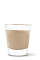 The Sriracha Fried Ice Cream shot recipe is a spicy drink made from UV Sriracha vodka and horchata, and served in a chilled shot glass.