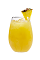 The Tropical Screwdriver punch drink is made from Smirnoff Sorbet Light Mango Passion Fruit vodka, pineapple juice and orange juice, and served from a pitcher or punch bowl.