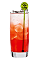 The Vodka Daisy is a colorful fruit cocktail made from vodka, Rose's lemon cordial, grenadine and club soda, and served over ice in a highball glass.