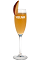 The Bellini is a classic cocktail recipe perfect for a party when you need a light and refreshing drink. This variation is made from Volare peach liqueur, peach puree and chilled prosecco, and served in a chilled champagne flute garnished with a peach slice.