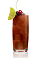 The Wild Cherri Cola drink is made from Stoli Wild Cherri vodka and Coca-Cola, and served in a highball glass.