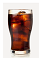 The Classic Cola drink recipe combines the flavors of cherry and cola in a tall brown colored cocktail. Made from Burnett's cherry cola vodka and Coca-Cola, and served over ice in a highball glass.