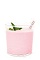 The Crème de Candy Cane is a pink colored Christmas drink recipe made from Burnett's candy cane vodka, white crème de cacao, grenadine, half-and-half and lemon-lime soda, and served over ice in a rocks glass.