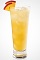 The Plush Peach is an orange colored drink recipe made from Seagram's Peach Twisted gin, peach schnapps and orange juice, and served over ice in a peach-garnished highball glass.