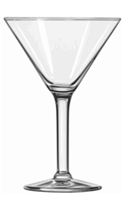 The Yolanda cocktail recipe is a red colored drink made from dry gin, anisette, cognac, red vermouth and grenadine, and served in a chilled cocktail glass.